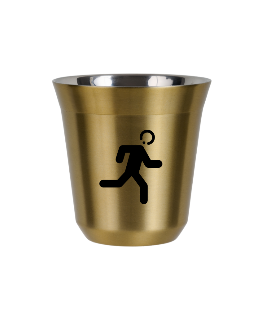 Tasse 240 ml OR "Coureur" Tasse 240 ml OR "Coureur"