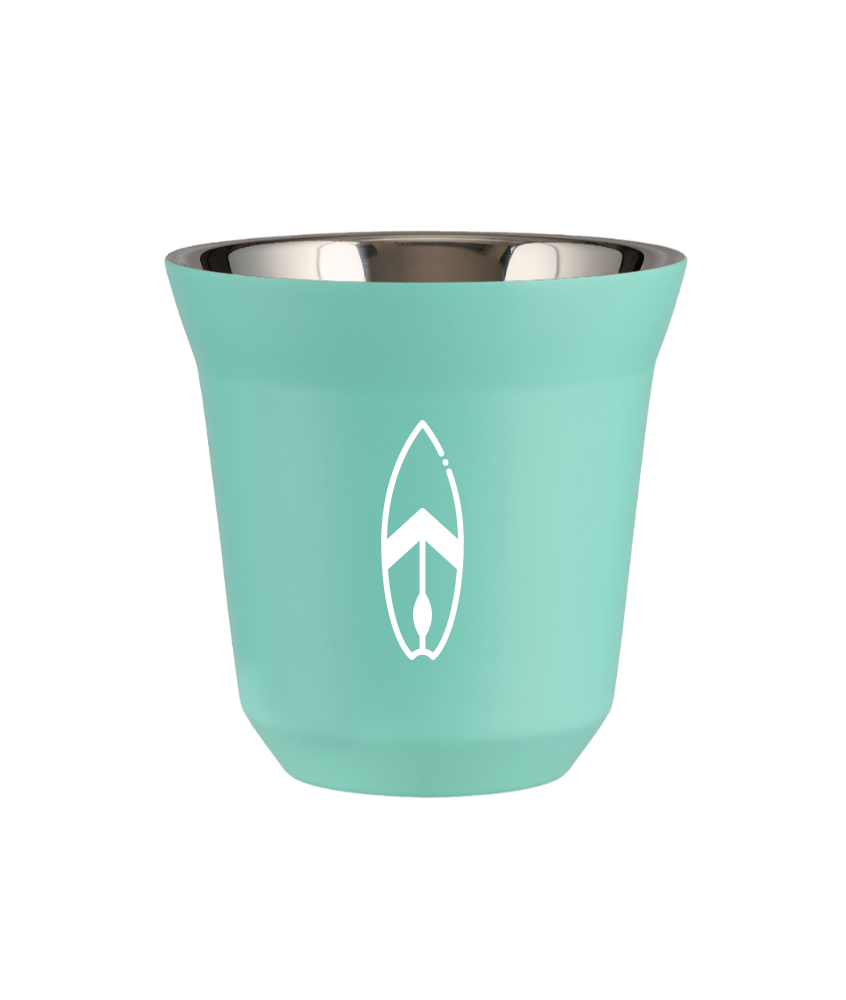 Tasse 240 ml TURQUOISE "Planche (blanc)" Tasse 240 ml TURQUOISE "Planche (blanc)"