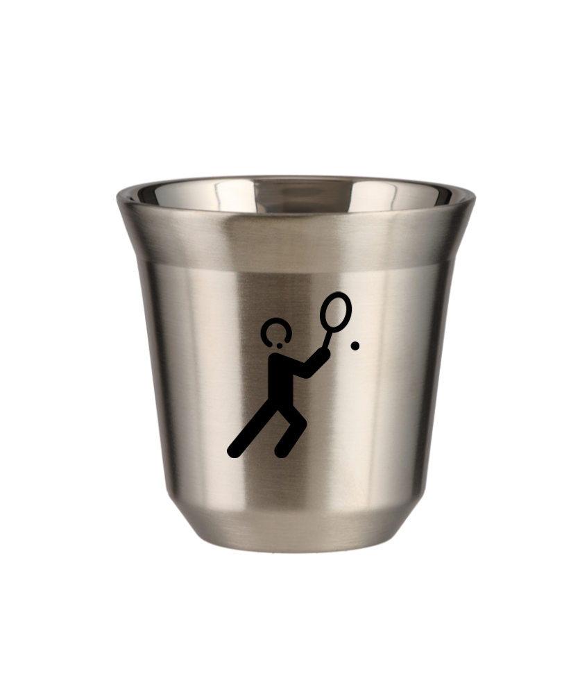 Tasse 240 ml ARGENT "Tennis 1" Tasse 240 ml ARGENT "Tennis 1"