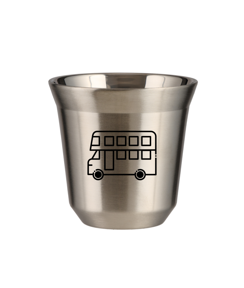 Tasse 240 ml ARGENT "Bus" Tasse 240 ml ARGENT "Bus"