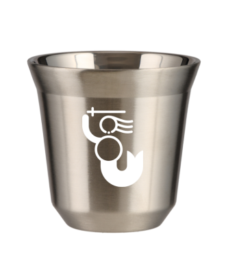 Tasse 80 ml ARGENT "WARSZAWSKA SYRENKA (blanc)" Tasse 80 ml ARGENT "WARSZAWSKA SYRENKA (blanc)"
