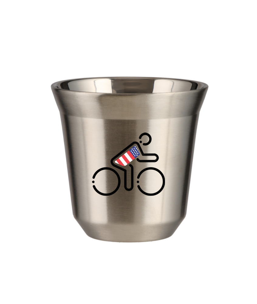 Tasse 240 ml ARGENT "Cycliste aux couleurs britanniques" Tasse 240 ml ARGENT "Cycliste aux couleurs britanniques"