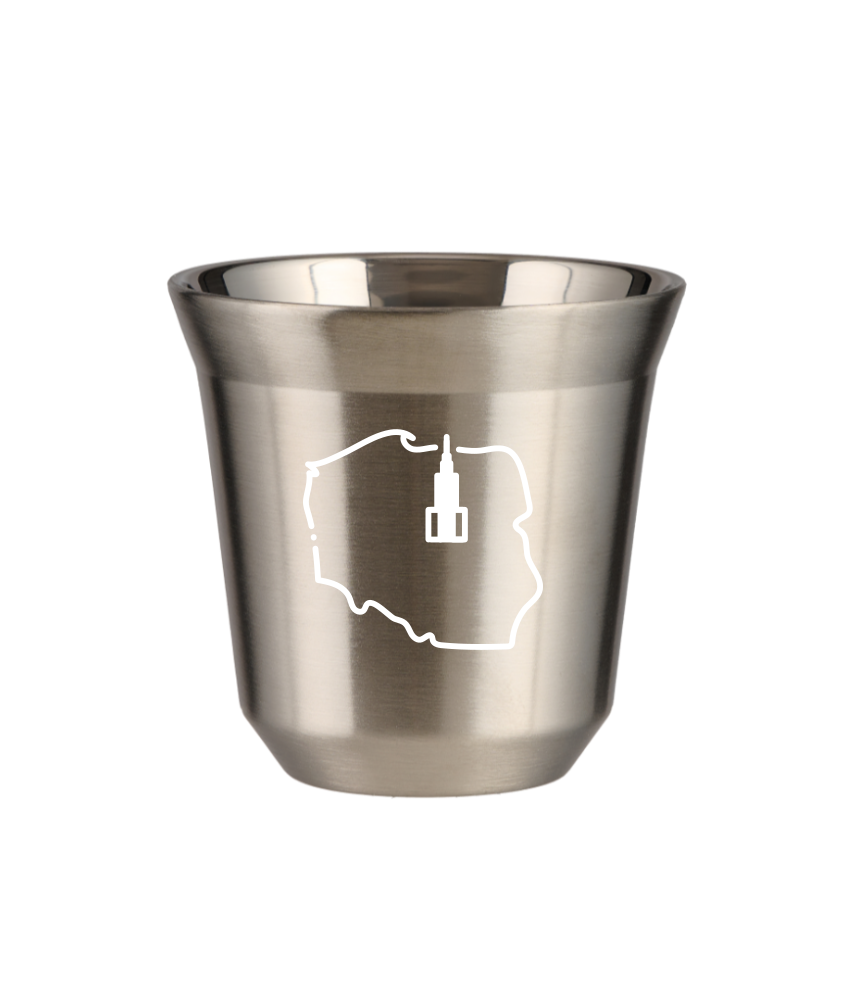 Tasse 240 ml ARGENT "Pologne (blanc)" Tasse 240 ml ARGENT "Pologne (blanc)"