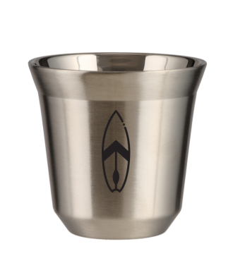 Tasse 80 ml ARGENT "Planche (noir)" Tasse 80 ml ARGENT "Planche (noir)"