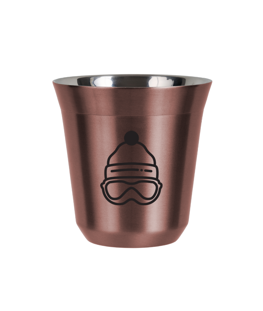 Tasse 240 ml OR ROSE "Casquette (noir)" Tasse 240 ml OR ROSE "Casquette (noir)"