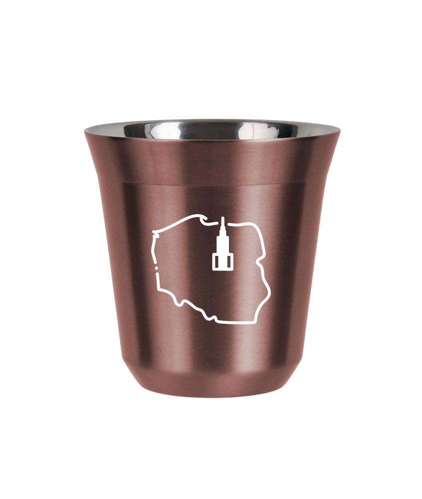 Tasse 240 ml OR ROSE "Pologne (blanc)" Tasse 240 ml OR ROSE "Pologne (blanc)"
