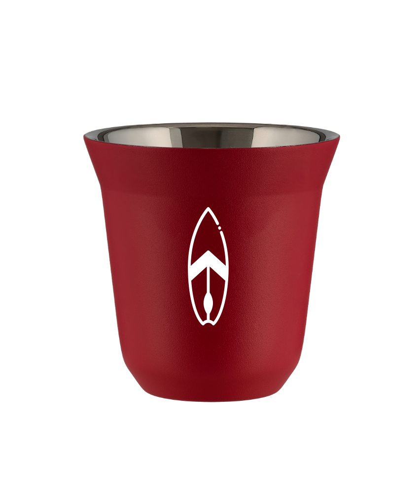 Tasse 240 ml ROUGE "Planche (blanc)" Tasse 240 ml ROUGE "Planche (blanc)"