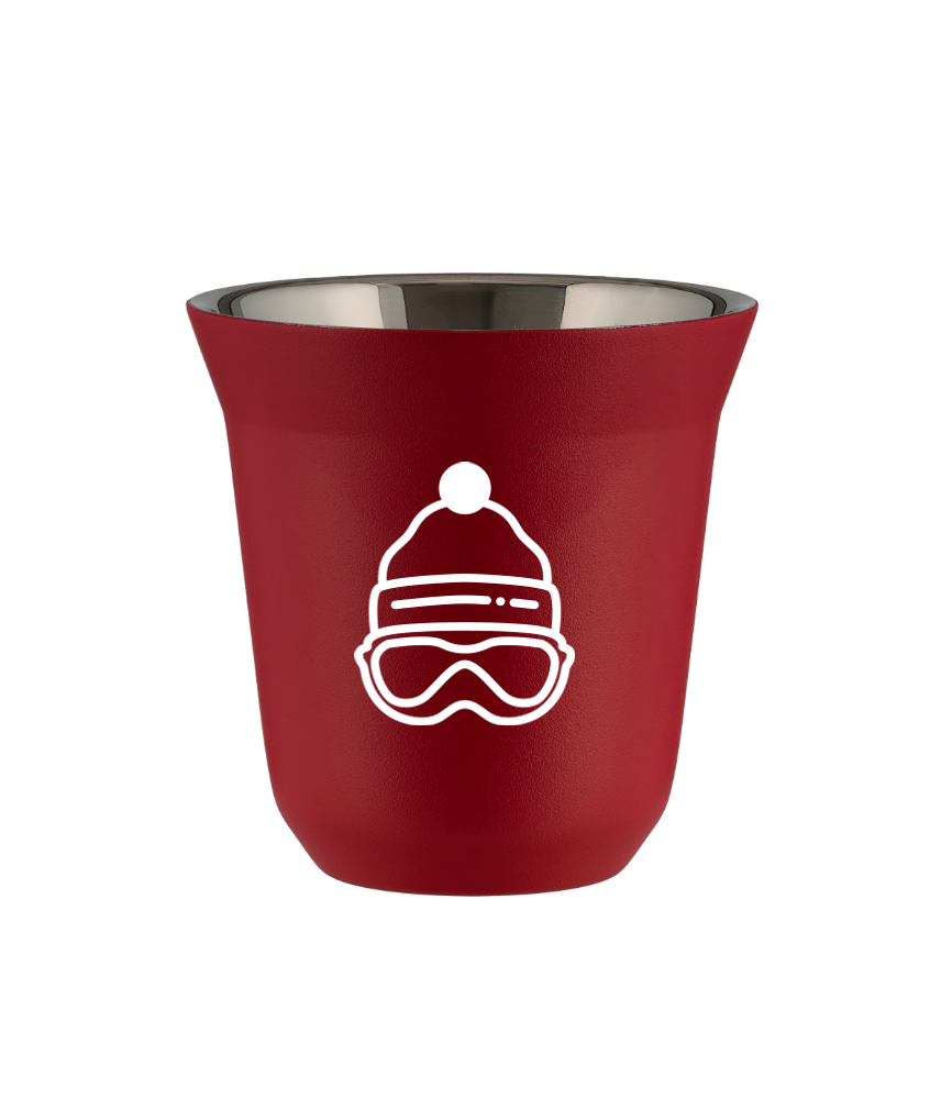 Tasse 240 ml ROUGE "Casquette (blanc)" Tasse 240 ml ROUGE "Casquette (blanc)"