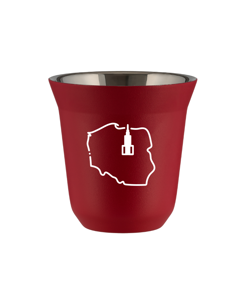 Tasse 240 ml ROUGE "Pologne (blanc)" Tasse 240 ml ROUGE "Pologne (blanc)"