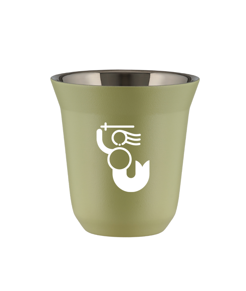 Tasse 240 ml PISTACHE "WARSZAWSKA SYRENKA (blanc)"