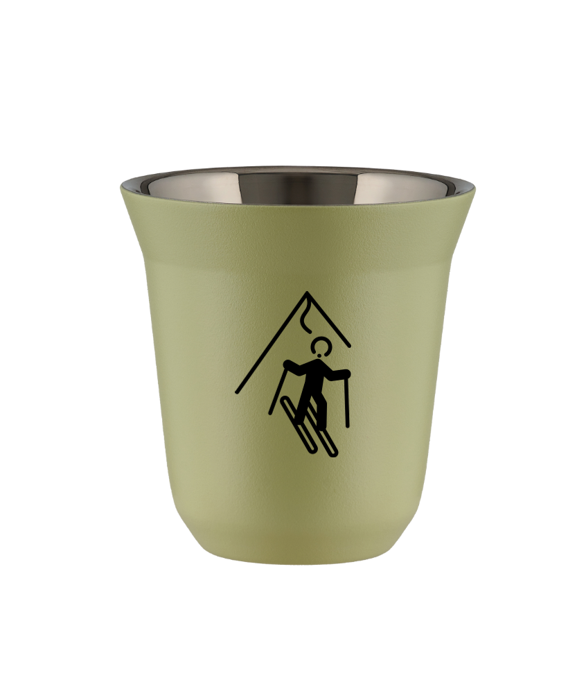 Tasse 240 ml PISTACHE "Ski (noir)" Tasse 240 ml PISTACHE "Ski (noir)"