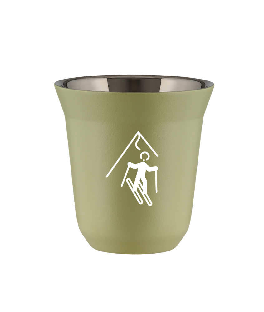 Tasse 240 ml PISTACHE "Ski (blanc)" Tasse 240 ml PISTACHE "Ski (blanc)"