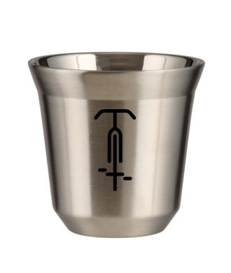 Tasse 80 ml ARGENT "Cyclisme 1 (noir)" Tasse 80 ml ARGENT "Cyclisme 1 (noir)"