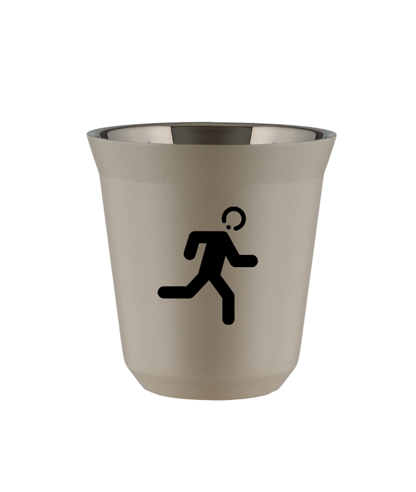 Tasse 240 ml BEIGE "Coureur" Tasse 240 ml BEIGE "Coureur"