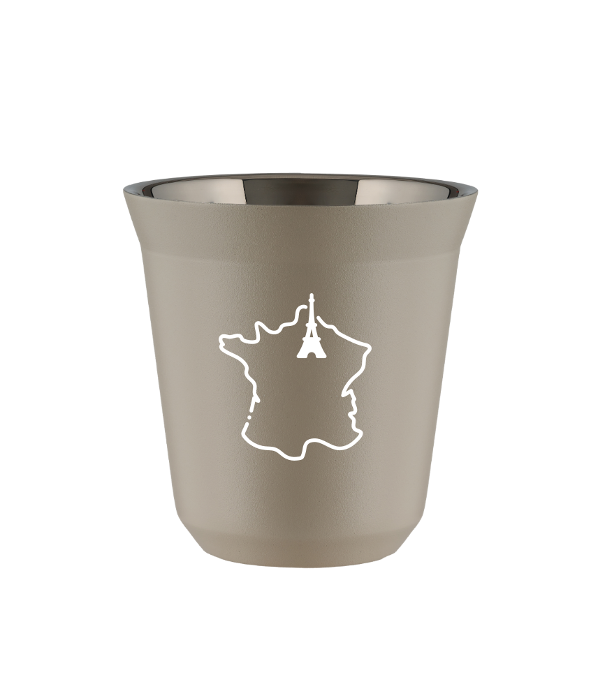 Tasse 240 ml BEIGE "France (blanc)"