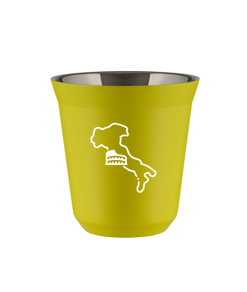Tasse 240 ml JAUNE "Italie (blanc)" Tasse 240 ml JAUNE "Italie (blanc)"