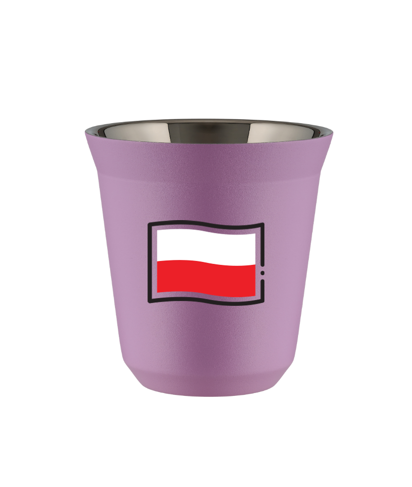 Tasse 240 ml LILAS "Drapeau polonais" Tasse 240 ml LILAS "Drapeau polonais"