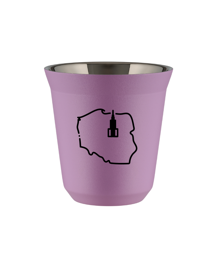 Tasse 240 ml LILAS "Pologne (noir)"