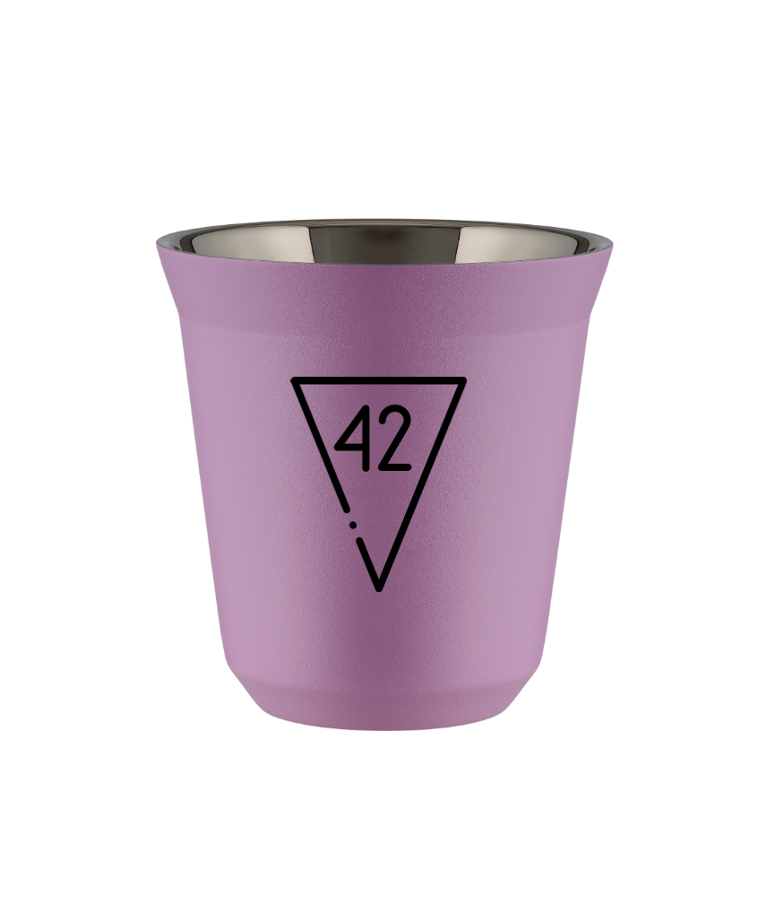Tasse 240 ml LILAS "42 (noir)" Tasse 240 ml LILAS "42 (noir)"