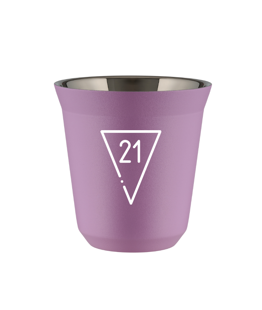 Tasse 240 ml LILAS "21 (blanc)" Tasse 240 ml LILAS "21 (blanc)"