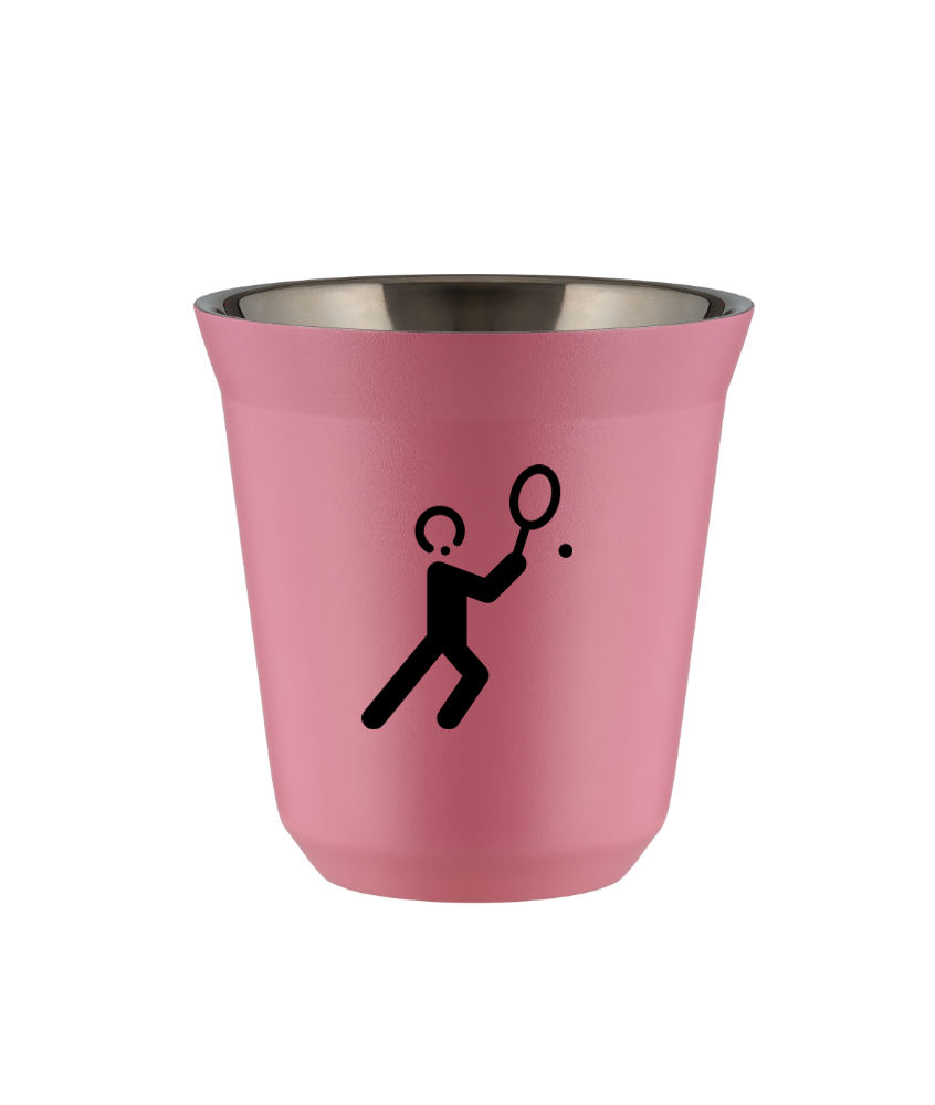 Tasse 240 ml ROSE "Tennis 1"