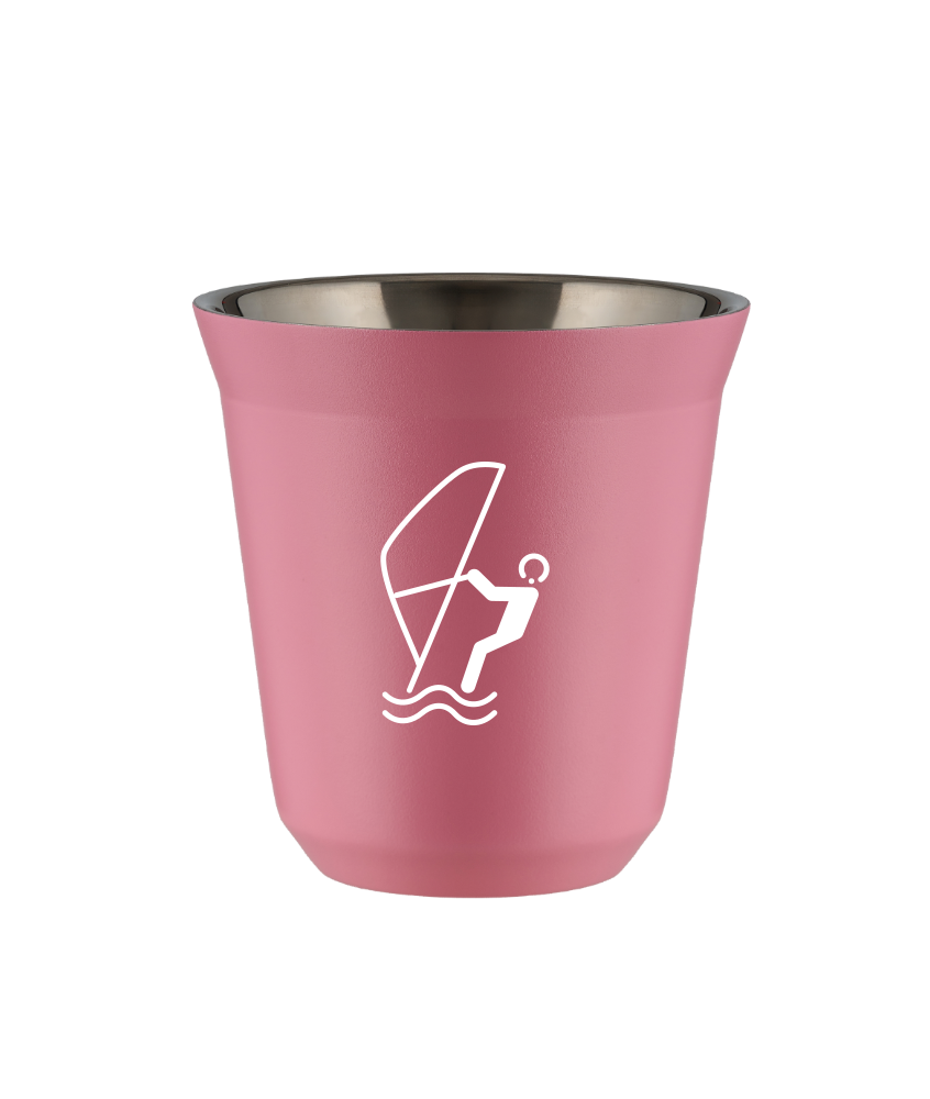 Tasse 240 ml ROSE "Sports nautiques (blanc)"