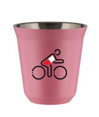 Tasse 240 ml ROSE "Cycliste aux couleurs polonaises" Tasse 240 ml ROSE "Cycliste aux couleurs polonaises"