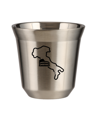 Tasse 80 ml ARGENT "Italie (noir)" Tasse 80 ml ARGENT "Italie (noir)"