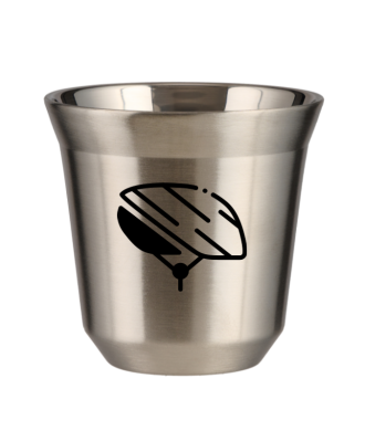Tasse 80 ml ARGENT "Casque" Tasse 80 ml ARGENT "Casque"