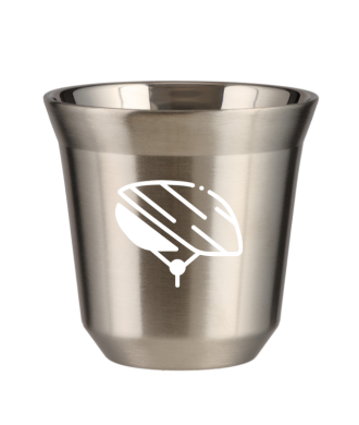 Tasse 80 ml ARGENT "Casque (blanc)" Tasse 80 ml ARGENT "Casque (blanc)"