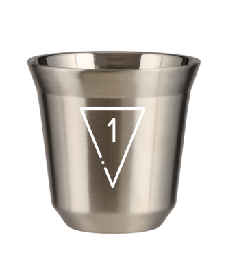 Tasse 80 ml ARGENT "1 (blanc)" Tasse 80 ml ARGENT "1 (blanc)"