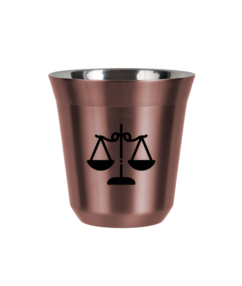 Tasse 80 ml OR ROSE "Balance" Tasse 80 ml OR ROSE "Balance"