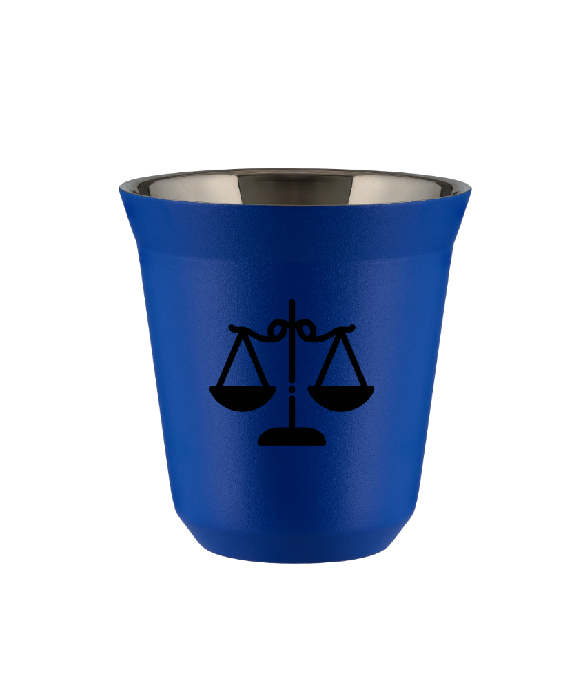 Tasse 80 ml BLEU "Balance" Tasse 80 ml BLEU "Balance"