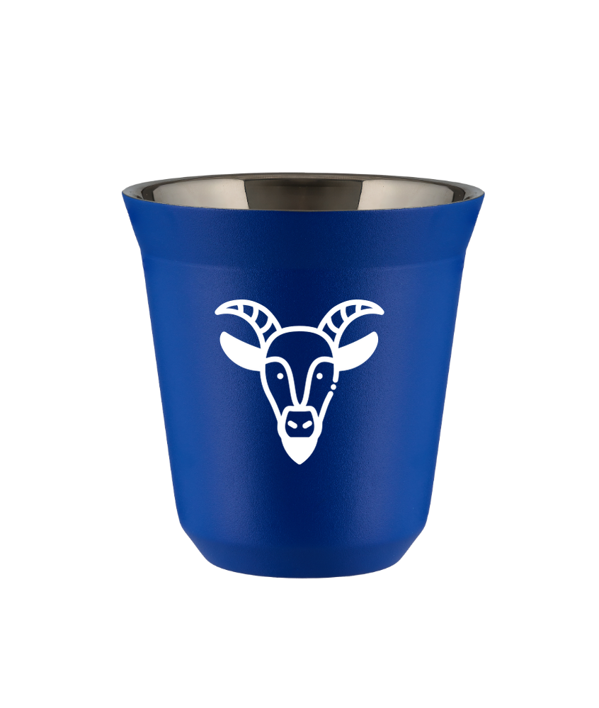 Tasse 80 ml BLEU "Capricorne (blanc)" Tasse 80 ml BLEU "Capricorne (blanc)"