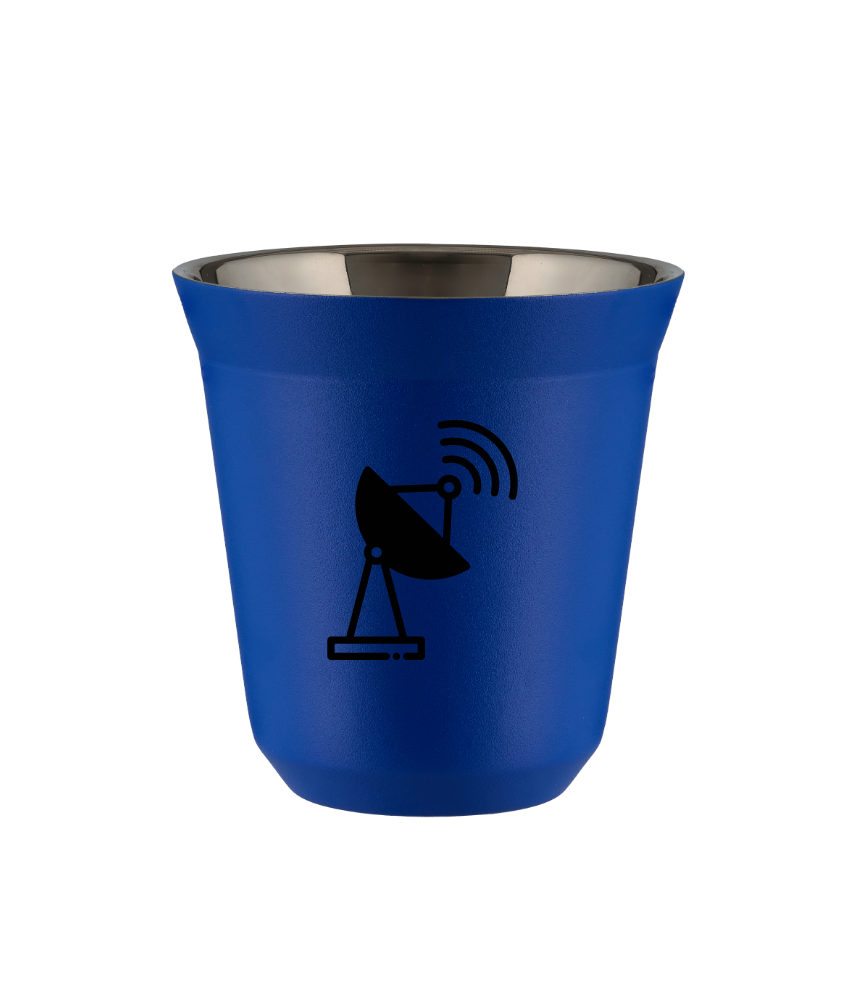 Tasse 80 ml BLEU "Antenne" Tasse 80 ml BLEU "Antenne"