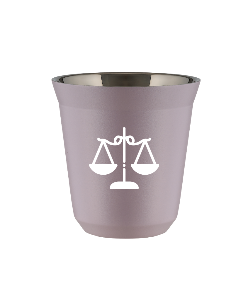 Tasse 80 ml LAVANDE "Balance (blanc)" Tasse 80 ml LAVANDE "Balance (blanc)"