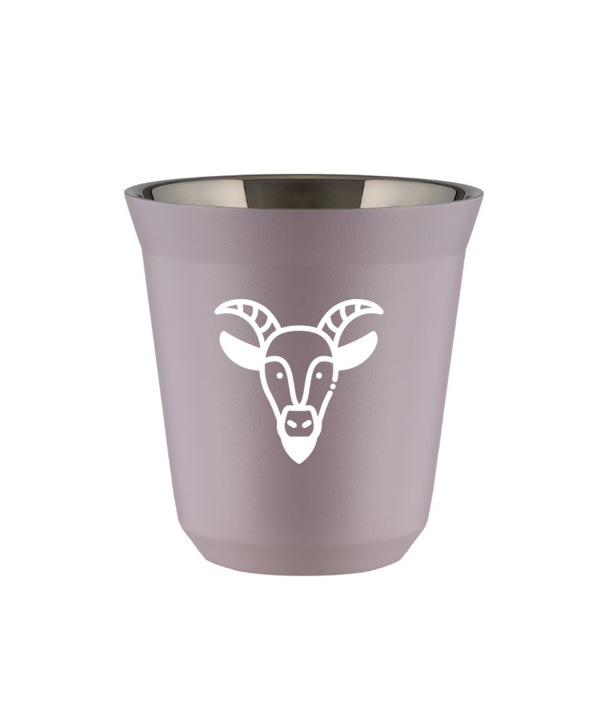 Tasse 80 ml LAVANDE "Capricorne (blanc)" Tasse 80 ml LAVANDE "Capricorne (blanc)"