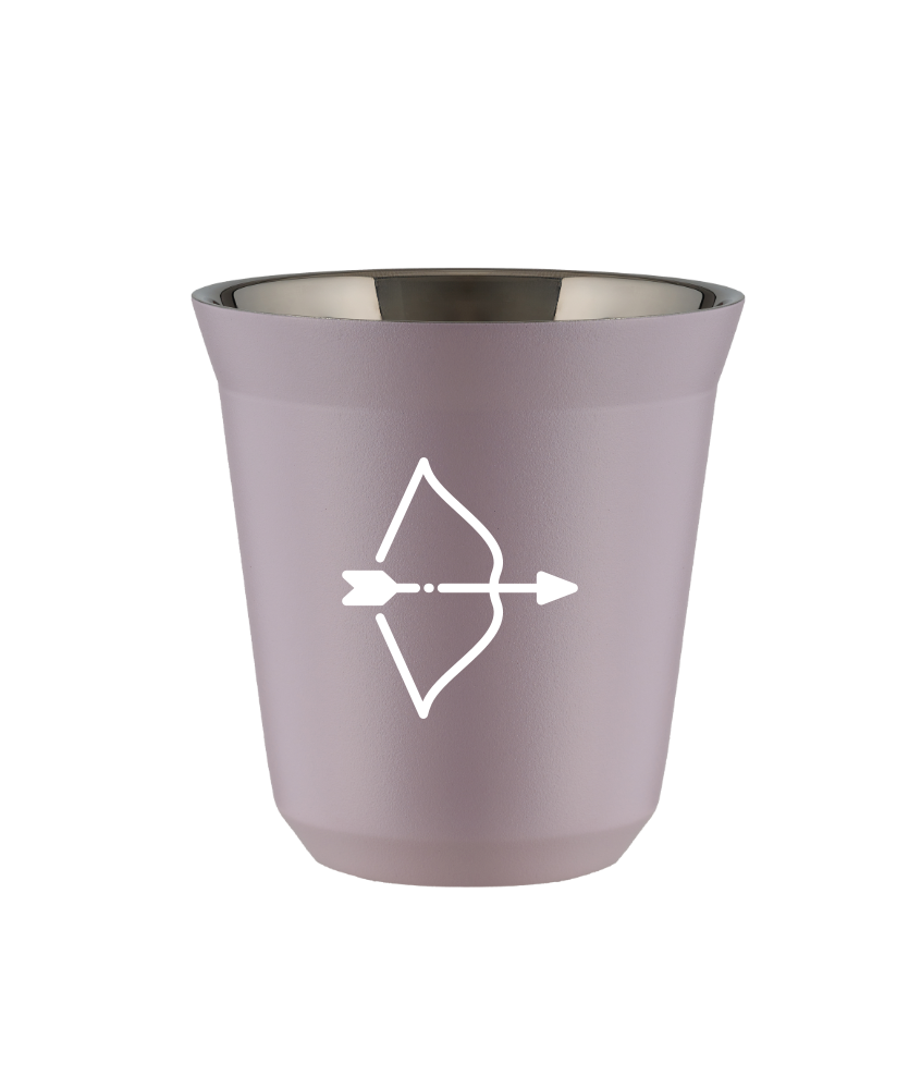 Tasse 80 ml LAVANDE "Sagittaire (blanc)" Tasse 80 ml LAVANDE "Sagittaire (blanc)"