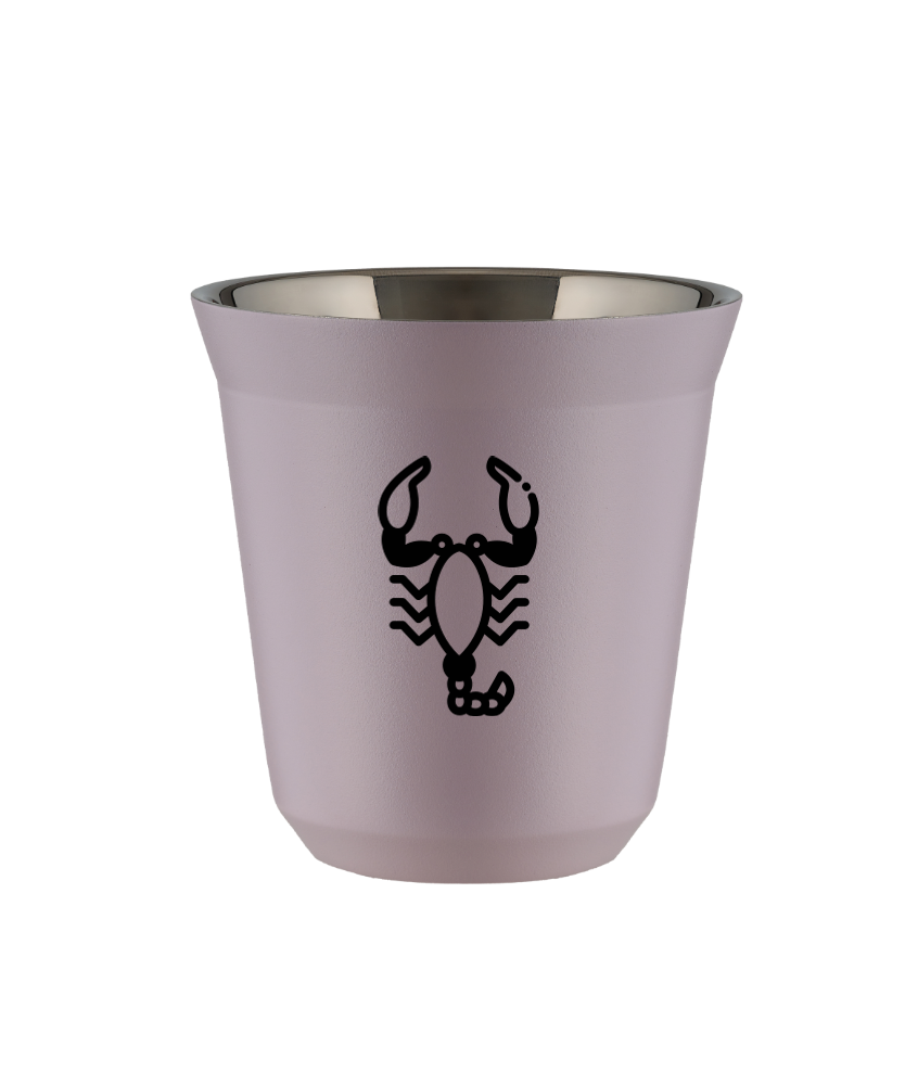 Tasse 80 ml LAVANDE "Scorpion (noir)" Tasse 80 ml LAVANDE "Scorpion (noir)"