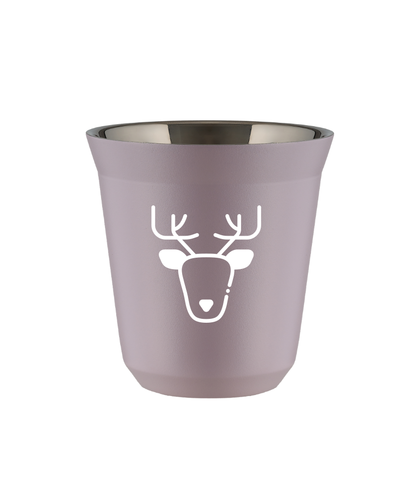 Tasse 80 ml LAVANDE "Renne (blanc)" Tasse 80 ml LAVANDE "Renne (blanc)"