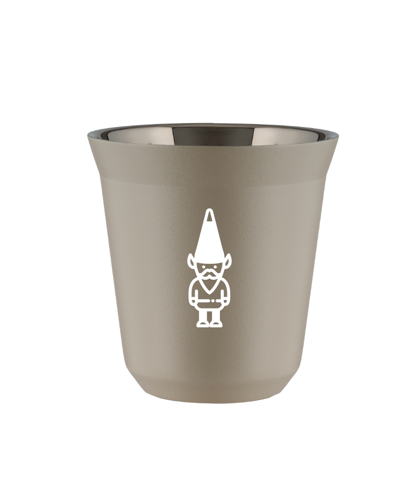 Tasse 80 ml BEIGE "Nain 1 (blanc)"