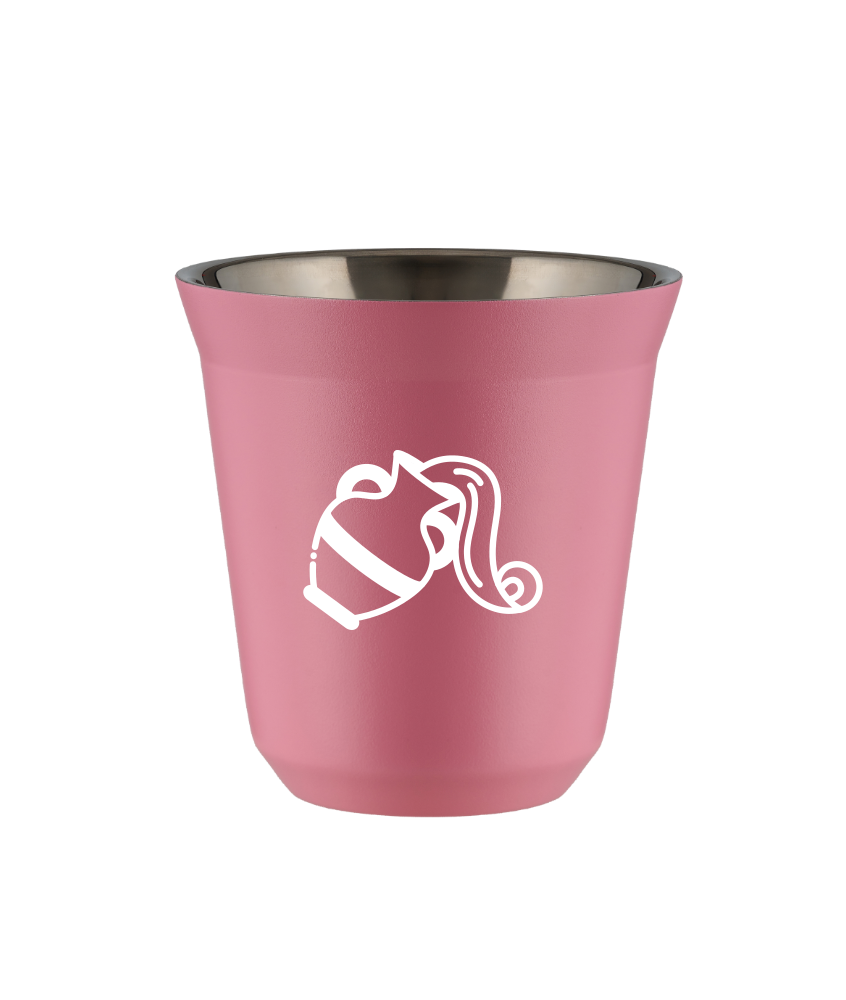 Tasse 80 ml ROSE "Verseau (blanc)" Tasse 80 ml ROSE "Verseau (blanc)"