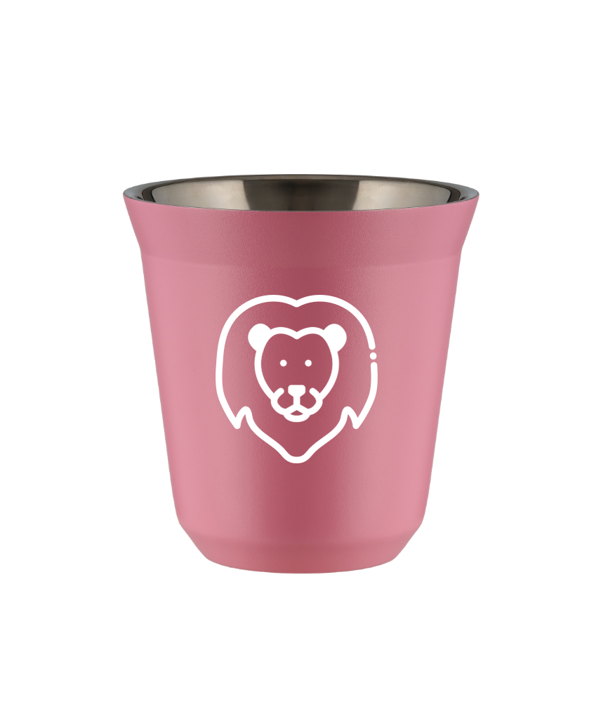 Tasse 80 ml ROSE "Lion (blanc)" Tasse 80 ml ROSE "Lion (blanc)"