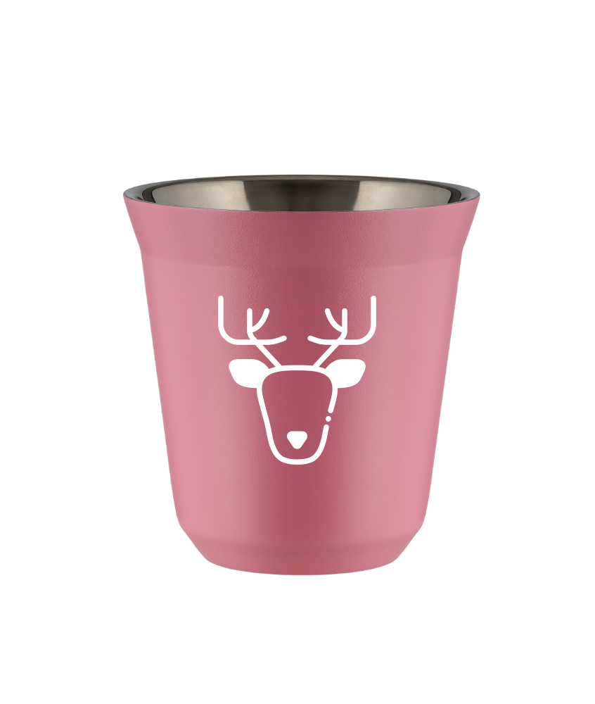 Tasse 80 ml ROSE "Renne (blanc)" Tasse 80 ml ROSE "Renne (blanc)"
