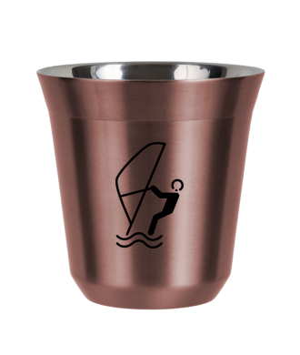 Tasse 80 ml OR ROSE "Sports nautiques" Tasse 80 ml OR ROSE "Sports nautiques"