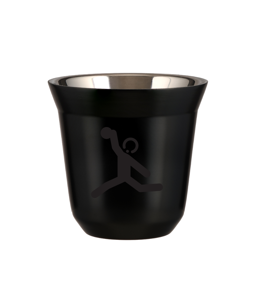 Tasse 150 ml NOIR "Lancer du disque" Tasse 150 ml NOIR "Lancer du disque"