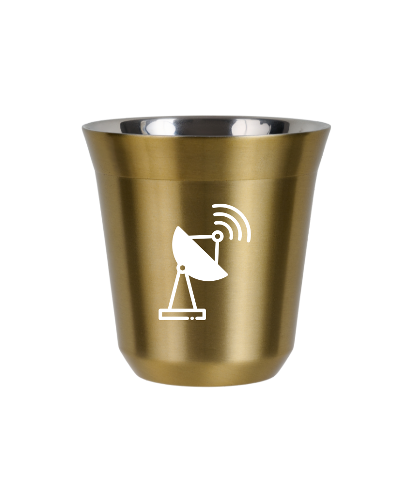 Tasse 150 ml OR "Antenne (blanc)" Tasse 150 ml OR "Antenne (blanc)"