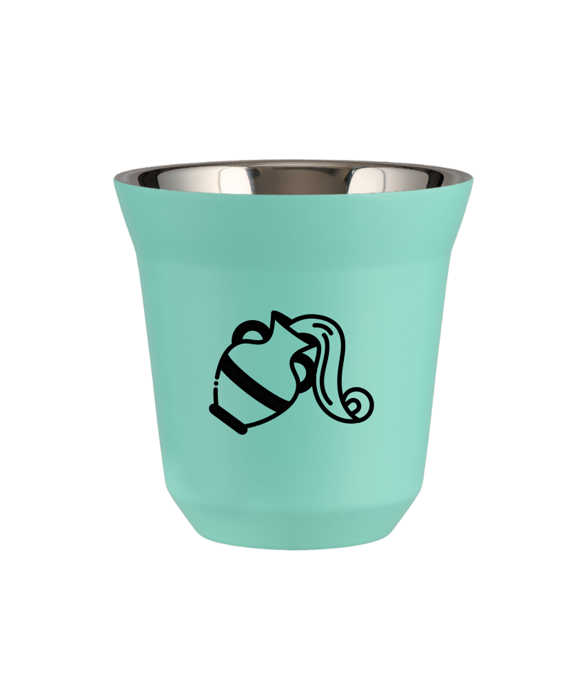 Tasse 150 ml TURQUOISE "Verseau (noir)" Tasse 150 ml TURQUOISE "Verseau (noir)"