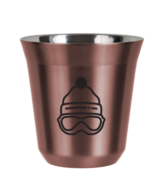 Tasse 80 ml OR ROSE "Casquette" Tasse 80 ml OR ROSE "Casquette"