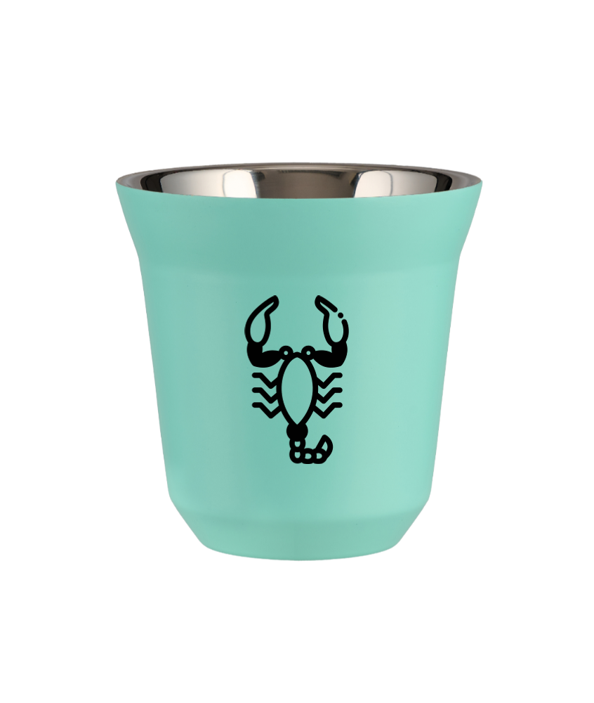 Tasse 150 ml TURQUOISE "Scorpion (noir)" Tasse 150 ml TURQUOISE "Scorpion (noir)"